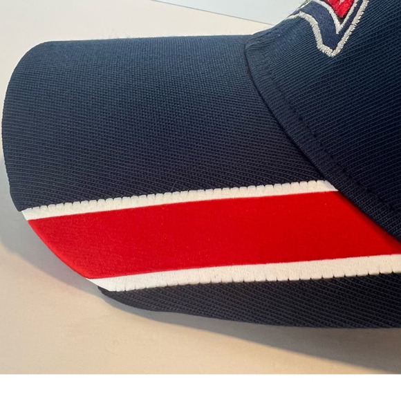 CCM Reebox NHL Columbus Blue Jackets Cap Center Ice Collection Blue/Red OS - Picture 5 of 13